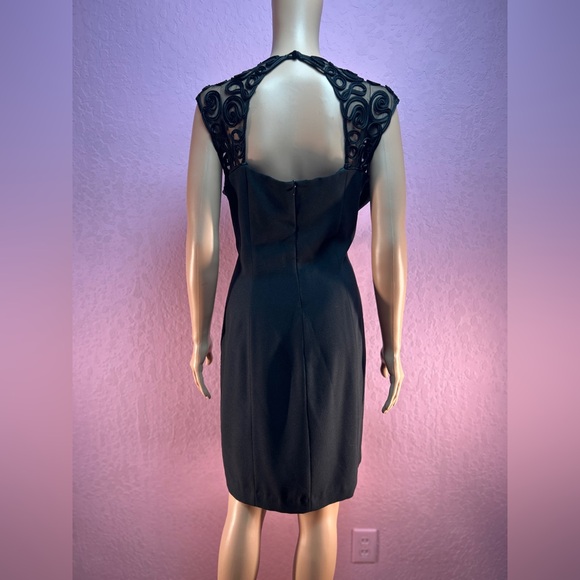 Laundry by Shelli Segal Black Dress size 14 - Picture 3 of 9